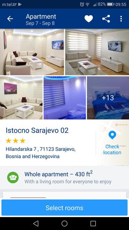 Istocno Sarajevoアパートメント エクステリア 写真